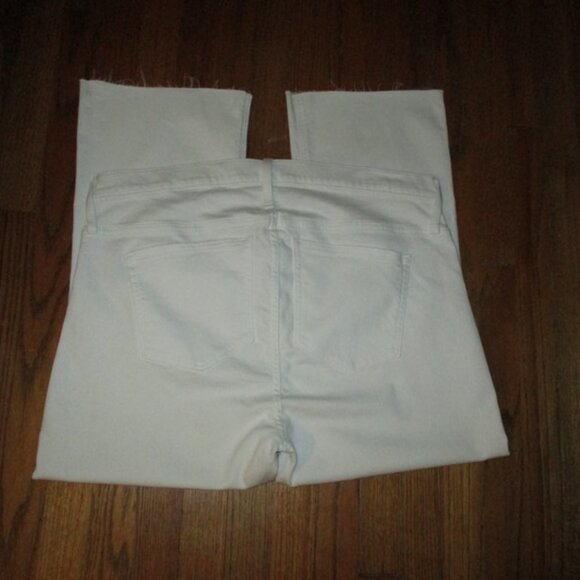 J CREW 9" Billie Demi Crop White Jeans NWT - Picture 9 of 9